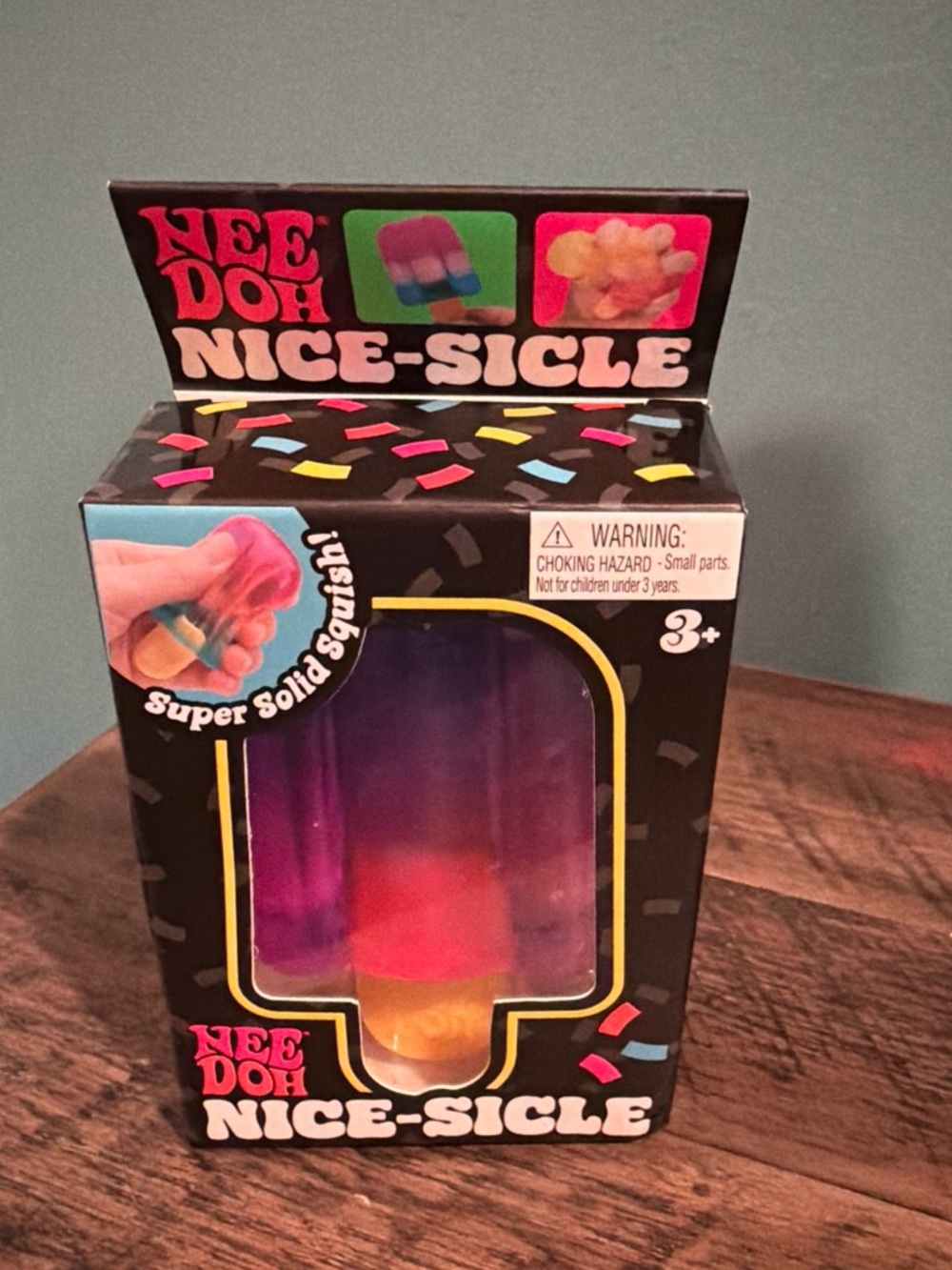 Nee Doh Nice-Sicle Kids Toy - Pink & Purple